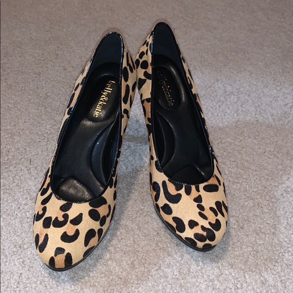 Leopard heels